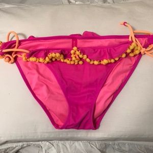 Pom Ruffle Bikini Bottom